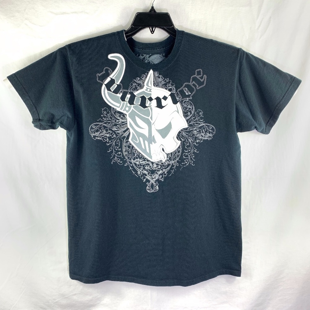 Warrior Wear MMA Black T Shirt Size XL